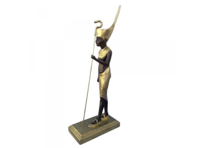 Ägyptischer Gott Khnum Statue Figur Statuen Figuren Skulpturen 60 cm Antik Stil
