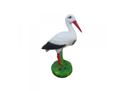 Storch Vogel Garten Dekoration Statue Skulpturen Figuren Skulptur 38 cm Neu