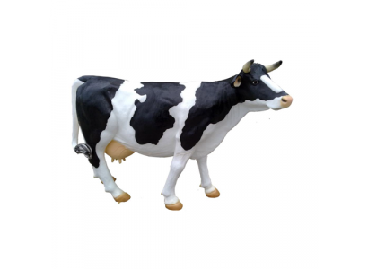 Aufsteller Rind Dekoration Bauernhof Deko Garten Kühe Skulptur Kuh 210cm Neu