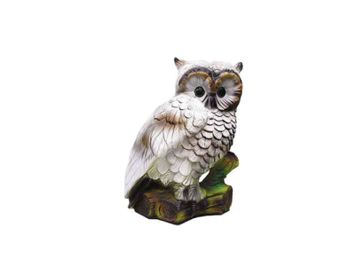 Eule Vogel Garten Dekoration Statue Skulpturen Figuren Skulptur 51 cm Neu Deko