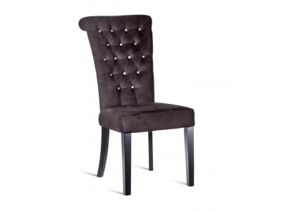 Chesterfield Lehnstuhl Design Stuhl Polster Holz Sessel Stühle Club Luxus Stoff