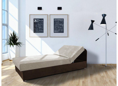 Bett Betten Holz Leder 80x200cm Polster Ehe Design Leder Hotel Boxspring Möbel