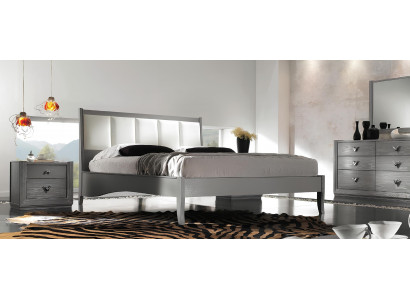 Schlafzimmer Bett Nachttisch Betten Holz Gruppe Doppel Design Garnitur Set 3tlg.