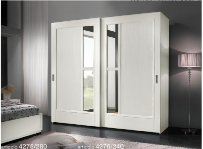 Kleiderschrank Schiebetüren Schlafzimmer Schrank Wand Schränke Holz Spiegel neu