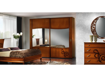Kleiderschrank Wandschrank mit Schiebetüren Schrank Schränke Modern Schlafzimmer