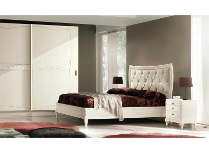 Schlafzimmer Bett Nachttisch Doppelbetten Garnitur Bettgestell Betten Set 3tlg.