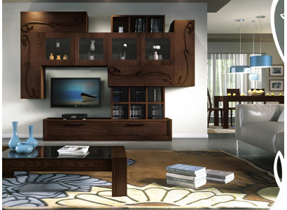 Wohnwand tv Wand Anbauwand Wohnzimmer Möbel rtv Wohnwände Schrank Regal