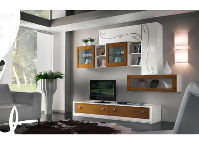 tv Wand Wohnwand Anbauwand Wohnzimmer Möbel luxus rtv Wohnwände Schrank Regal