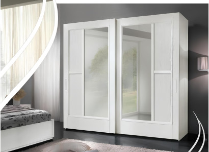 Luxus Schränke Kleider Kleiderschrank Schrank Schwebetüren Design Holz Modern