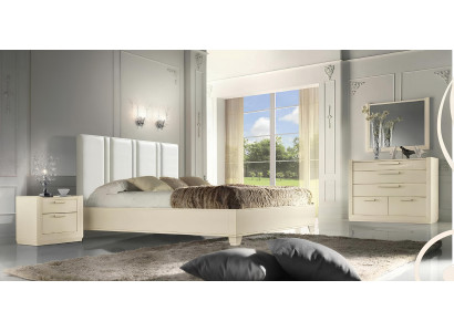Schlafzimmer Bett Nachttisch Holz Betten Doppelbetten Bettgestell Neu Set 3tlg