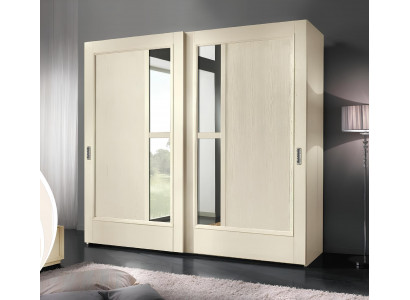 Schränke Kleider Kleiderschrank Schrank Luxus Schwebetüren Design Holz Modern