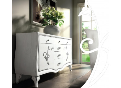Kommode xxl Anrichte Schrank Luxus Kommoden Schrank Regal Konsole Möbel Neu