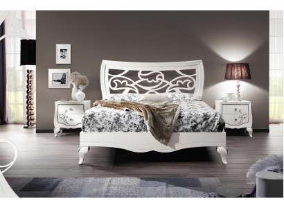 Schlafzimmer Bett Nachttisch Garnitur Gruppe Betten Doppel Bettgestell 3tlg. Neu