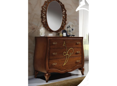 Kommode Schrank Luxus Kommoden Schrank Regal Konsole Möbel Holzschrank Spiegel