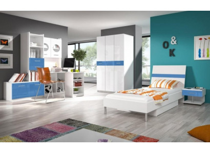Kinderzimmer Set Tisch Bett Kleiderschrank Kommode 5tlg Komplett Jugendzimmer
