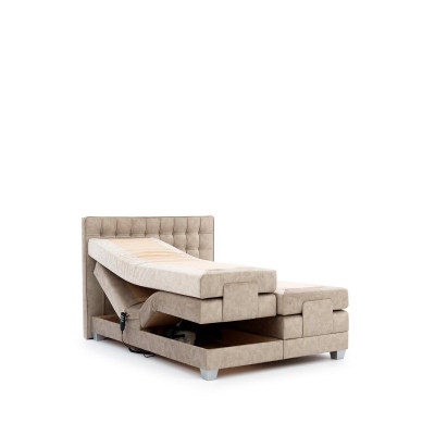 Luxus Schlafzimmer Bett 160x200cm Polsterbett Textil Einrichtung Möbel Neu