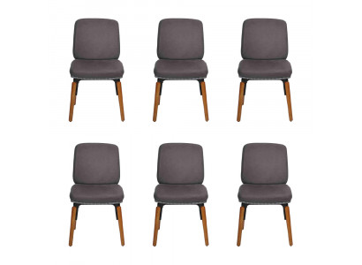Design 6x Stühle Set Sessel Stuhl Gruppe Gastronomie Neu Esszimmer Küche Gruppen