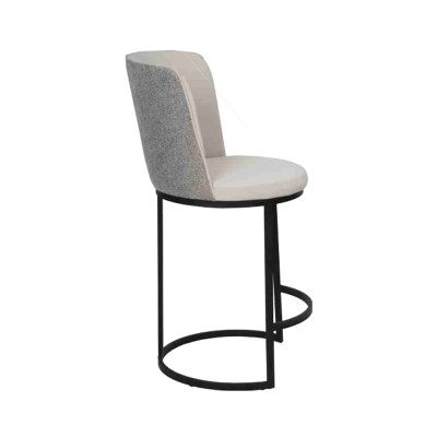 Barhocker 6x Barstuhl stilvoll Barmöbel Sitzhocker Design Stahlfüße neu