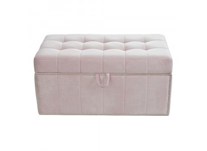 Hocker Fußhocker Ottoman Sitzhocker Sitzpouf Wohnzimmer Designer Kufer