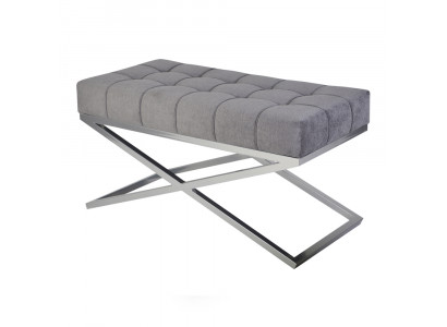 Hocker Fußhocker Ottoman Sitzhocker Sitzpouf Wohnzimmer Designer Pufa LX