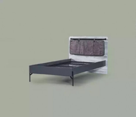Teenager Betten Einzelbett Grau Bett Möbel Schlafzimmer Einzelbett