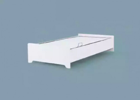 Jugend weiß Kinderbett Kinderdesign modernes Bett Kinderzimmer
