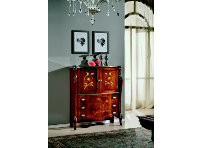 Möbel Holz Stil Barock Schicke Schrank Kommode Schränke Designer Italienische