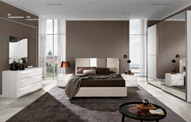 Spiegelschrank Kleiderschrank Schwebetüren Schränke Holz Design Modern Schrank