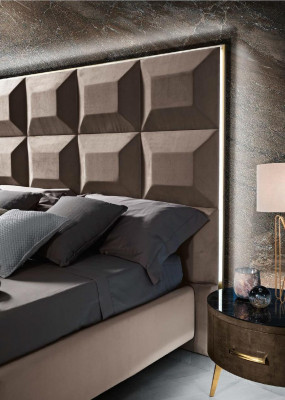 Bett Luxus Betten Bettrahmen Holz Schlafzimmer Doppel Ehe Italienische Möbel Neu