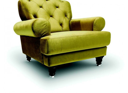 Chesterfield 1 Sitzer Relax Sessel Club Lounge Sofa Stuhl Fernseh Polster