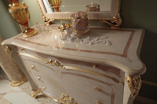 Design Kommode Möbel Sideboard Klassische Einrichtung Schlafzimmer Schrank