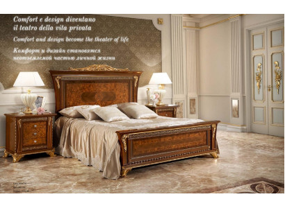 Doppelbett Betten Schlafzimmer Designbetten Bizzotto Möbel Massiv Holz Bett Neu