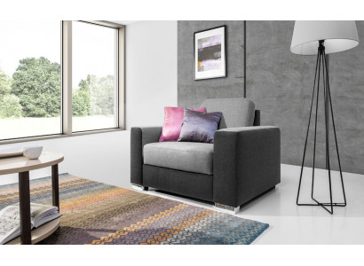 Design Relax Club Sessel Lounge Stuhl Fernseh Polster Couch Stoff 1 Sitzer Sofa