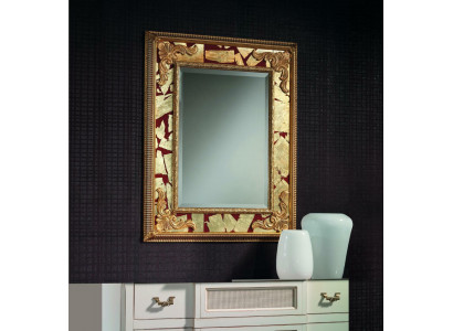 Klassischer Designer Spiegel Wandspiegel Barock Rokoko 93x153cm Holz Rahmen Neu