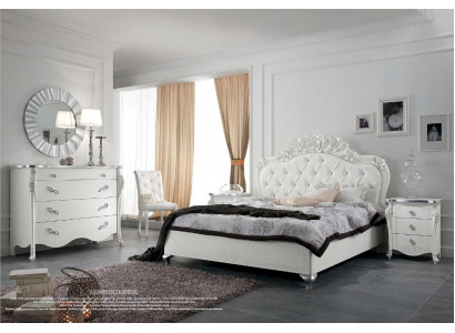 Bett Stil Schlafzimmer Betten Holz Italienische Möbel Design Klassische Art déco