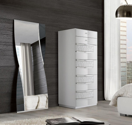 Kommode Sideboard Kommoden 6 Schubladen Hochschrank Schrank Holz Möbel Italien