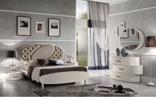Chesterfield Doppelbett Bett Bettgestelle Betten Polsterbett Luxus Möbel Italien