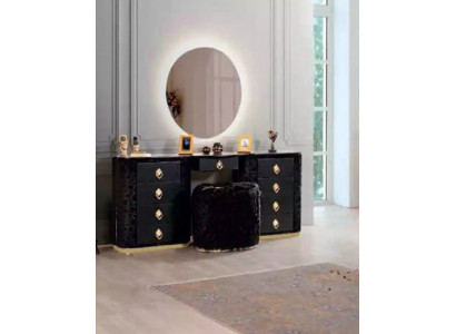 Schminktisch Set Konsole Spiegel Schlafzimmer Möbel Design Hocker Set Neu