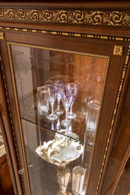 tv Ständer Schrank Luxus Wohnwände Wohnzimmer Zeile Neu Set Vitrine Holz Möbel