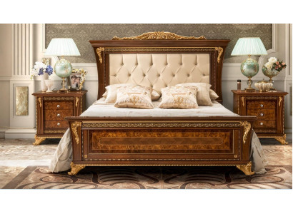 Bett Design 2x Nachttische 3tlg.Schlafzimmer Set Möbel Klassisch Betten