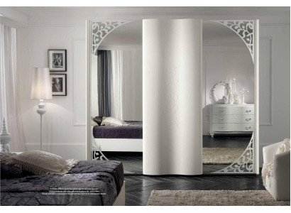 Kleiderschrank Schrank Luxus Schwebetüren Schlafzimmer Design Schränke Holz Neu