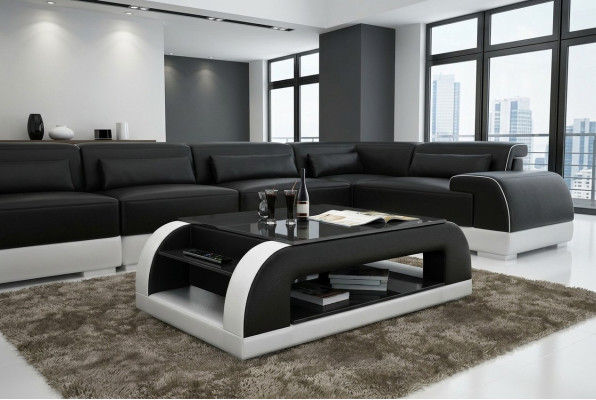 Couchtisch Tisch Couchtische Glastisch Designer Beistelltisch CT9012