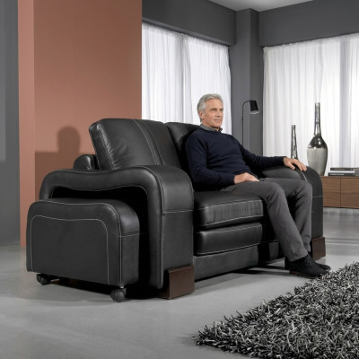 3 Sitzer (ohne 2+1) Sofa Couch Polster XXL Big Couchen Sofas Leder