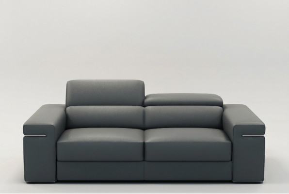 Sofa Couch Polser Sitz 3 Sitzer XXL Big Sofas Couchen Leder 3 Sitzplatz Neu