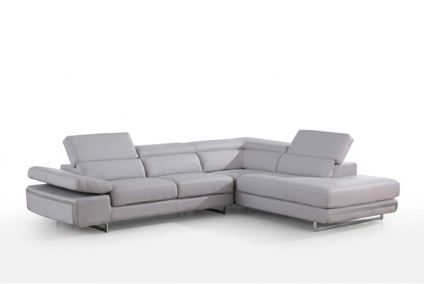 Ecksofa Multifunktion Couch Medien TV Sofa Couch Ledersofa Wohnlandschaft