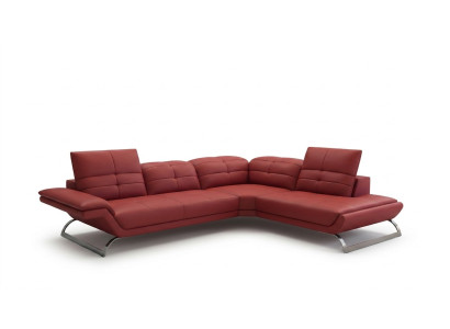 Multifunktion Couch Ecksofa Medien TV Sofa Couch Ledersofa Wohnlandschaft LForm