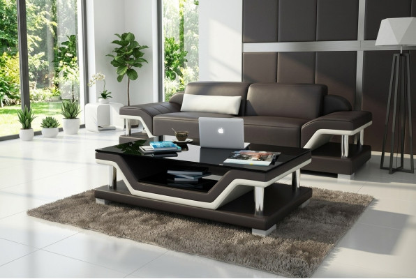 Couchtisch Tisch Couchtische Glastisch Designer Beistelltisch CT9003