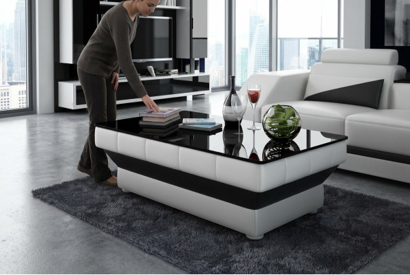 Kindersicherer Couchtisch Tisch Couchtische Glastisch Beistelltisch