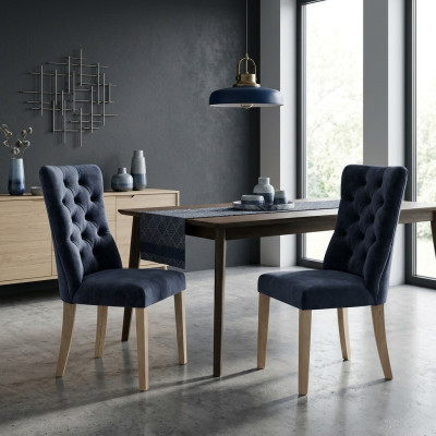 6x Stühle Stuhl Polster Design Chesterfield Garnitur Sessel Komplett Set