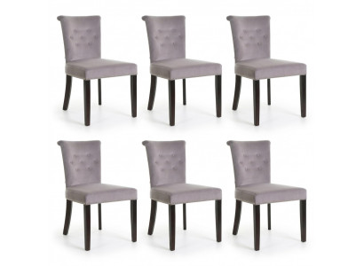 6x Design Polster Sitz Stühle Stuhl Seht Garnitur Sessel Lounge Club Lehnstuhl